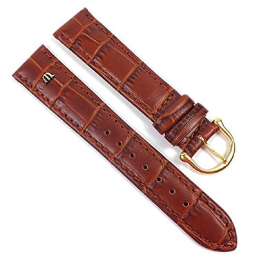 MAURICE LACROIX Louisiana Optik Uhrenarmband Kalbsleder braun 21607G, Stegbreite:15mm im Sale